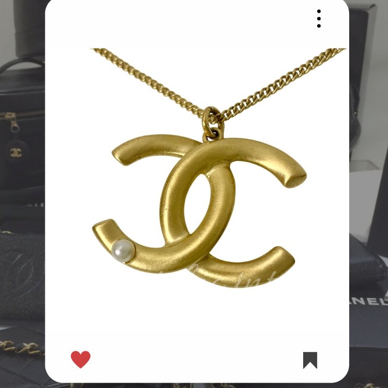 🛍️🎁 雙11🔥 11月新品上架 🔥💖 ✨超美新款 ！香奈兒 Chanel 金色小珍珠CC 項鍊 🔥 香奈兒熱賣款 香奈兒項鏈 CHANEL NECKLACE-0