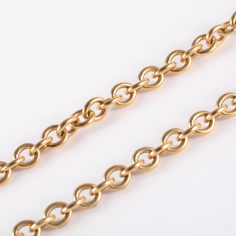 CHANEL 合金24P愛心coco熔岩星星項鏈項鍊-3