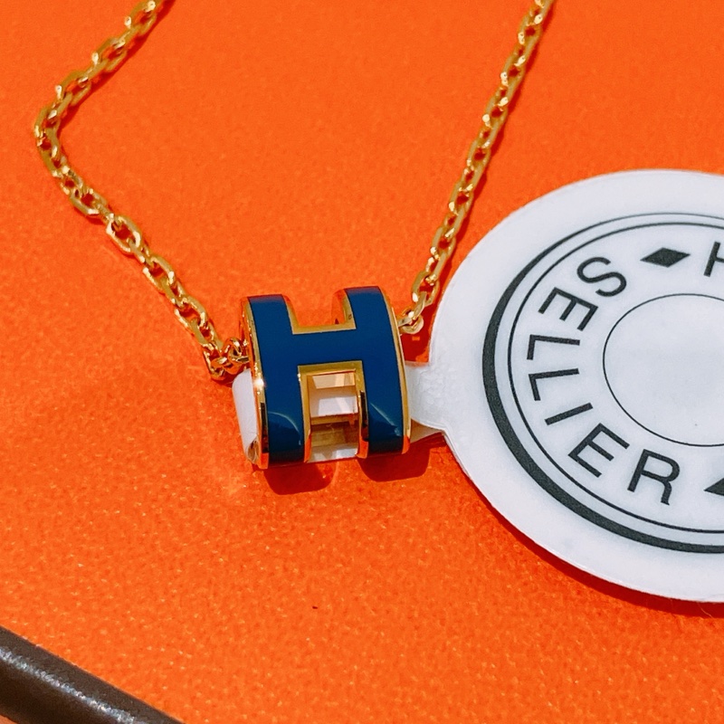 TK1862 HERMES 愛馬仕迷你H字項鏈MINI POP H NECKLACE-1