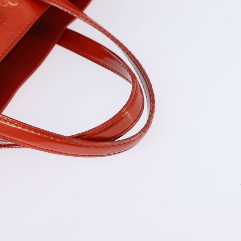 【日本直送】路易威登 Monogram Vernis Wilshire PM 手袋 橙色日落色 M93644 正品 143951-6