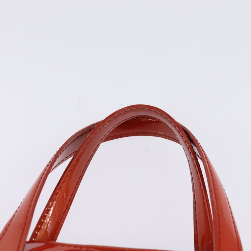 【日本直送】路易威登 Monogram Vernis Wilshire PM 手袋 橙色日落色 M93644 正品 143951-7