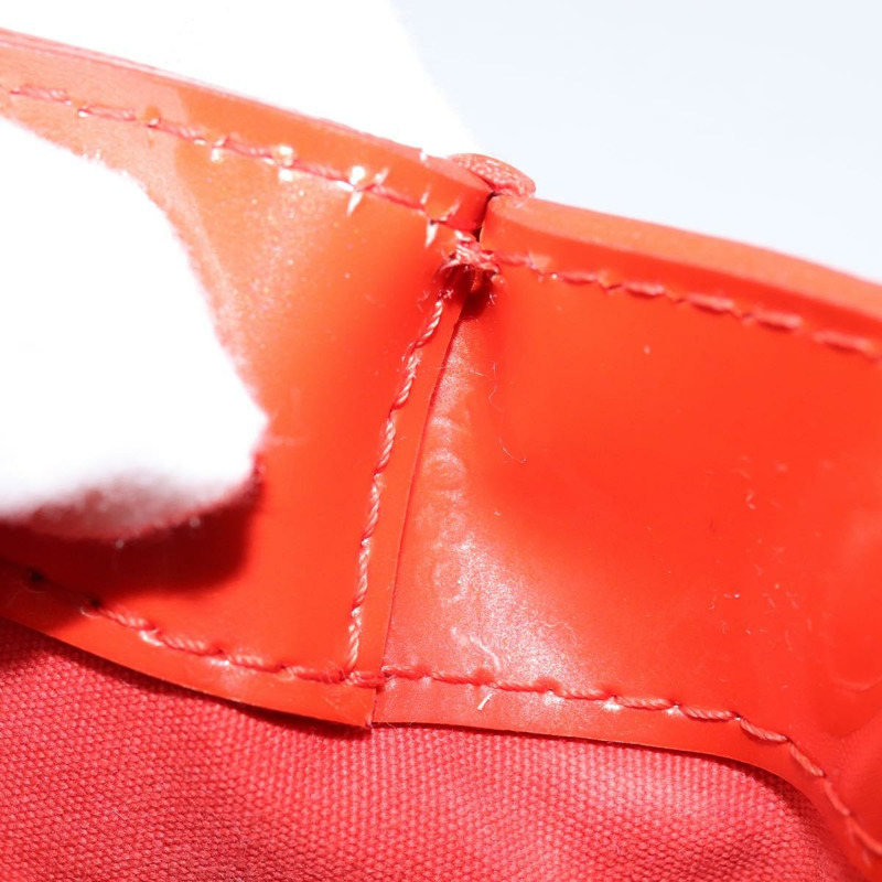 【日本直送】路易威登 Monogram Vernis Wilshire PM 手袋 橙色日落色 M93644 正品 143951-11