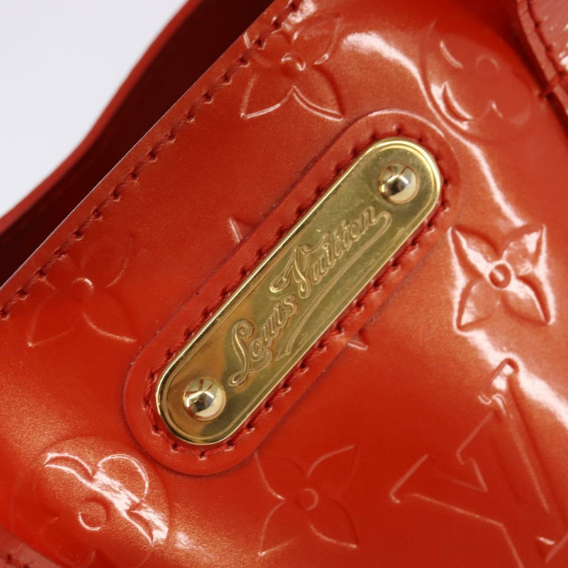 【日本直送】路易威登 Monogram Vernis Wilshire PM 手袋 橙色日落色 M93644 正品 143951-16