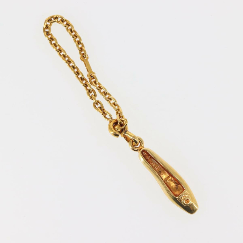 【日本直送】CELINE 金屬配件盒 2 件套 金色 Auth 143383-1