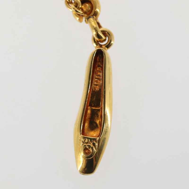 【日本直送】CELINE 金屬配件盒 2 件套 金色 Auth 143383-3