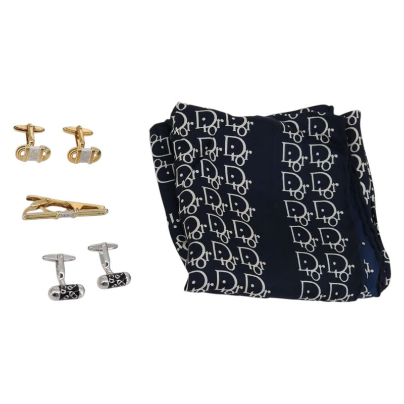 【日本直送】Christian Dior 金屬手鐲 3 件組 銀色/金色 正品 143380-0