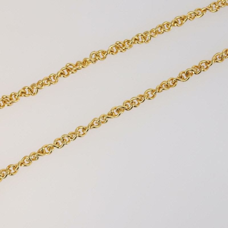 【日本直送】SAINT LAURENT 項鍊胸針金屬兩件套 金色 Auth bs29380-4