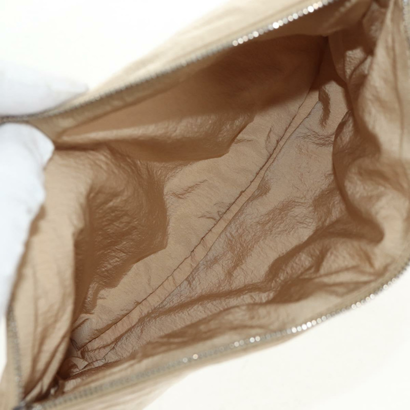 【日本直送】BOTTEGA VENETA 盒式襯墊 INTRECCIATO 包尼龍米色 670207 正品 sw1603M-21