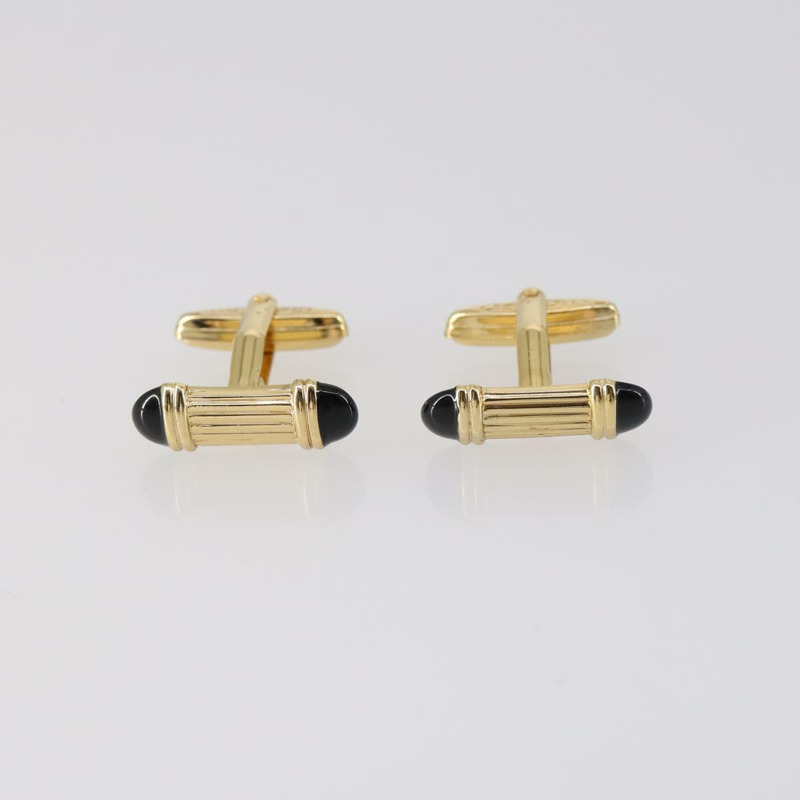 【日本直送】Christian Dior 領帶夾 泰坦尼克號 金屬 2 件套 金色 正品 146044-7