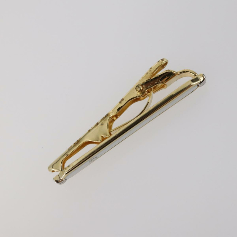 【日本直送】Christian Dior 領帶夾金屬袖扣 2 件套 金色 正品 146047-18