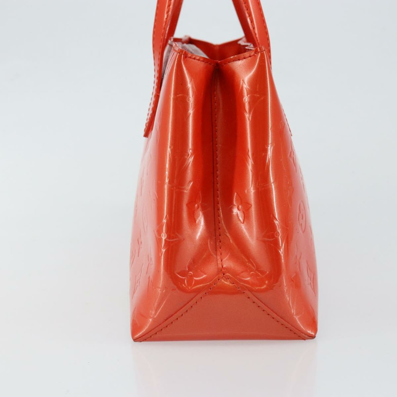 【日本直送】路易威登 Vernis Bluebird Wilshire PM 手袋 橙色日落色 M93644 正品 146475-2