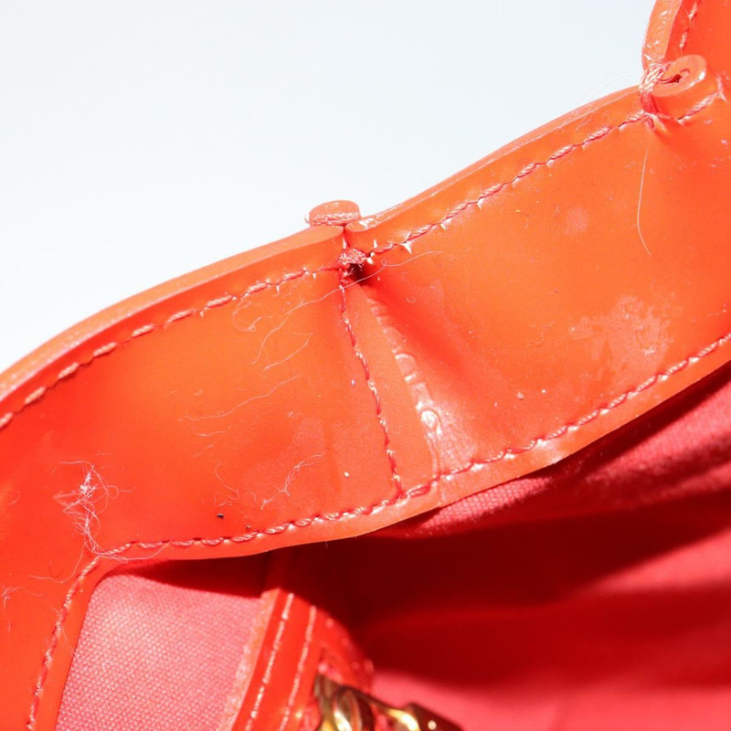 【日本直送】路易威登 Vernis Bluebird Wilshire PM 手袋 橙色日落色 M93644 正品 146475-11