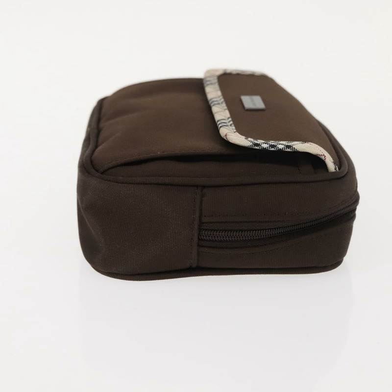 【日本直送】BURBERRY Nova 格紋手帕袋帆布兩件套 棕色 米色 正品 am9497-3