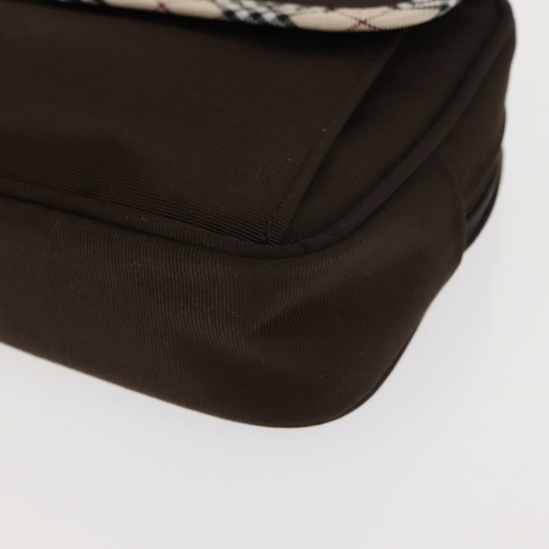 【日本直送】BURBERRY Nova 格紋手帕袋帆布兩件套 棕色 米色 正品 am9497-8