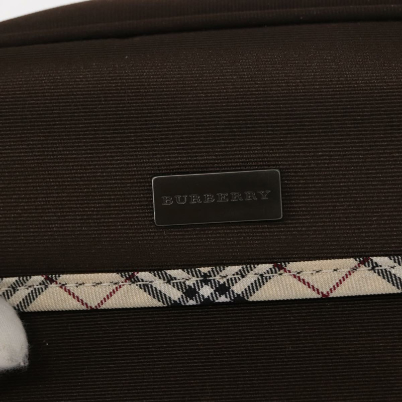 【日本直送】BURBERRY Nova 格紋手帕袋帆布兩件套 棕色 米色 正品 am9497-12