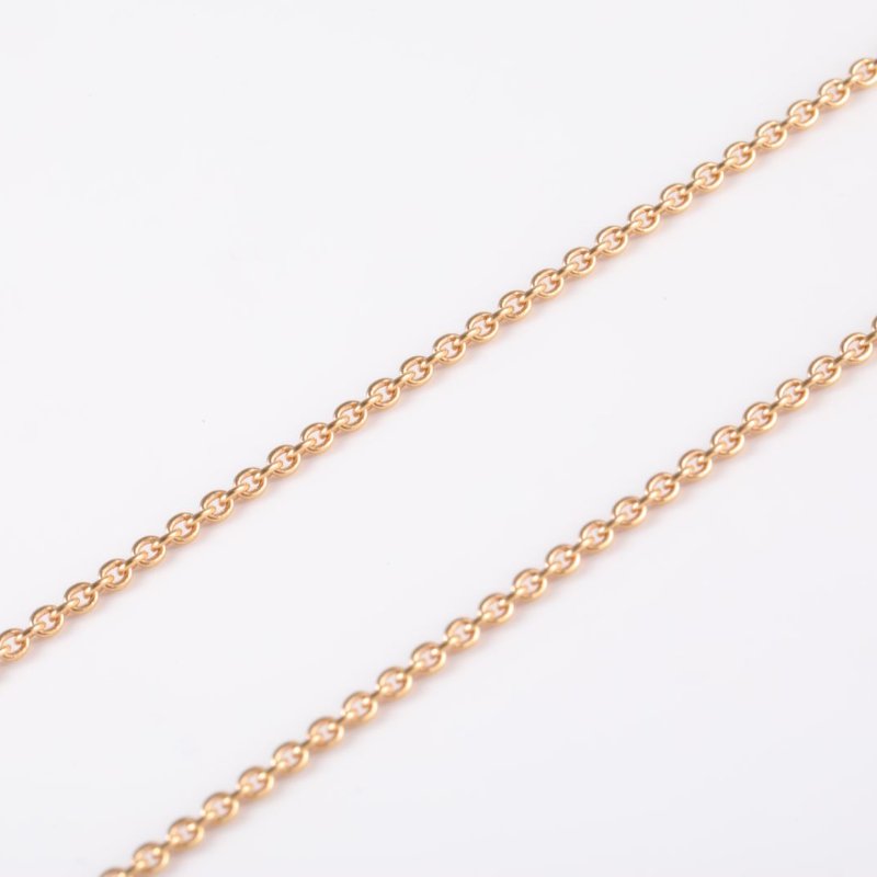 BVLGARI B.ZERO1彈簧項鏈三環扣18K玫瑰金/黑陶瓷項鏈玫瑰金項鍊-3