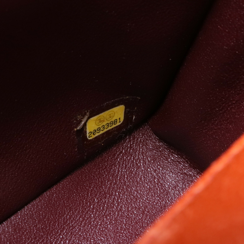 CHANEL 牛皮皮革Chain Shoulder Bag金扣鏈帶肩背袋-6