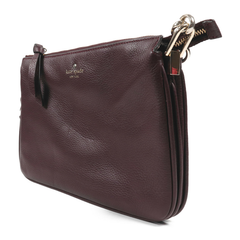 Kate Spade 牛皮皮革Shoulder Bag金扣肩背袋-2