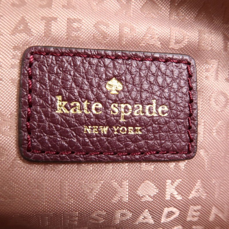 Kate Spade 牛皮皮革Shoulder Bag金扣肩背袋-10