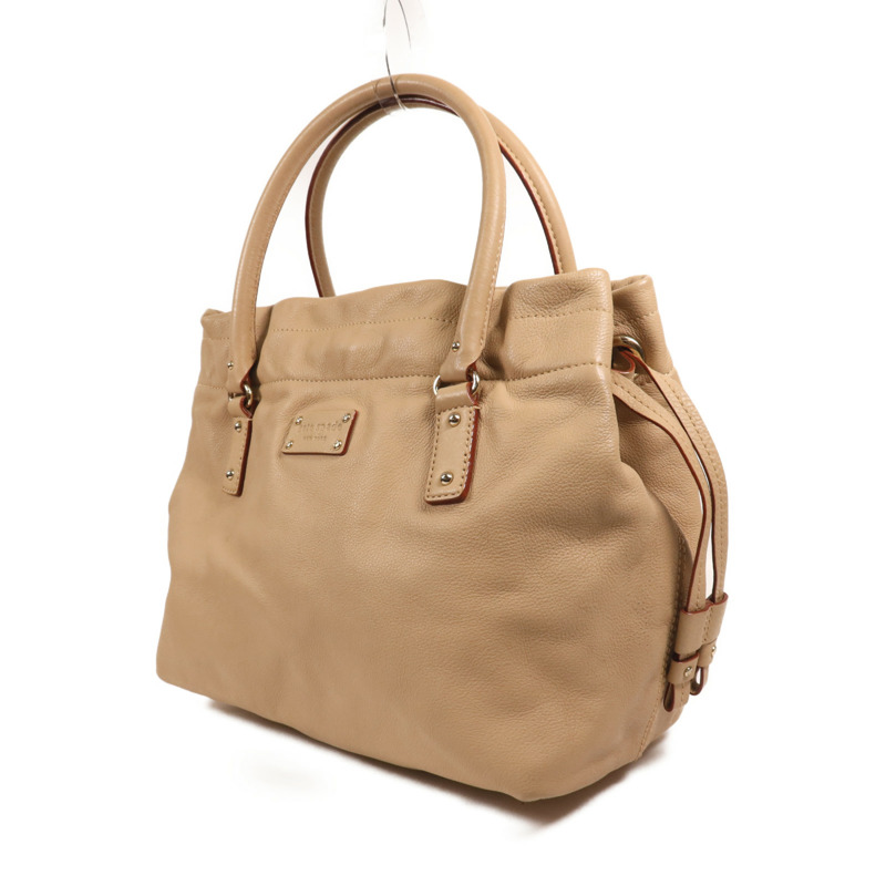 Kate Spade 牛皮皮革Tote Bag金扣手挽袋-2