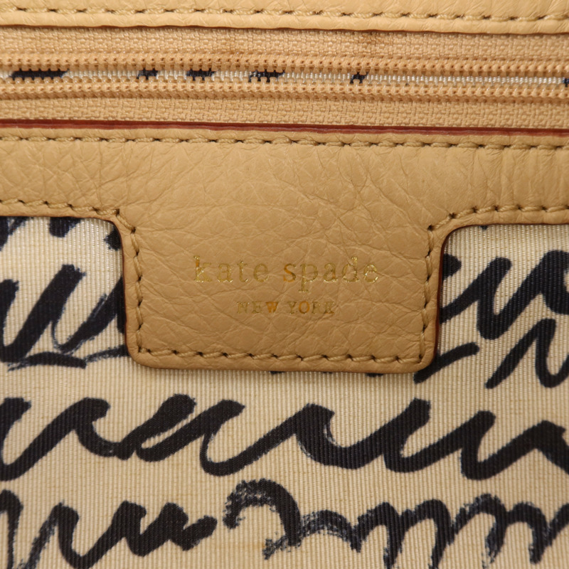 Kate Spade 牛皮皮革Tote Bag金扣手挽袋-10