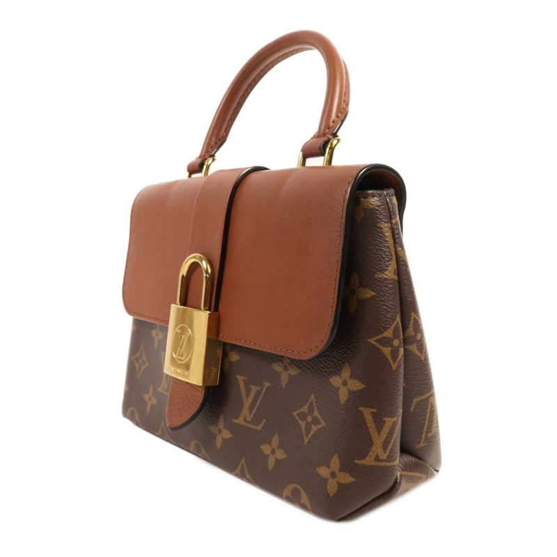 LOUIS VUITTON Monogram Locky BB金扣手挽肩背兩用袋-2