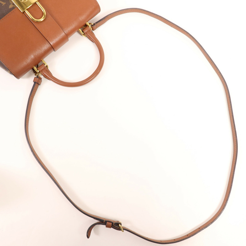 LOUIS VUITTON Monogram Locky BB金扣手挽肩背兩用袋-6