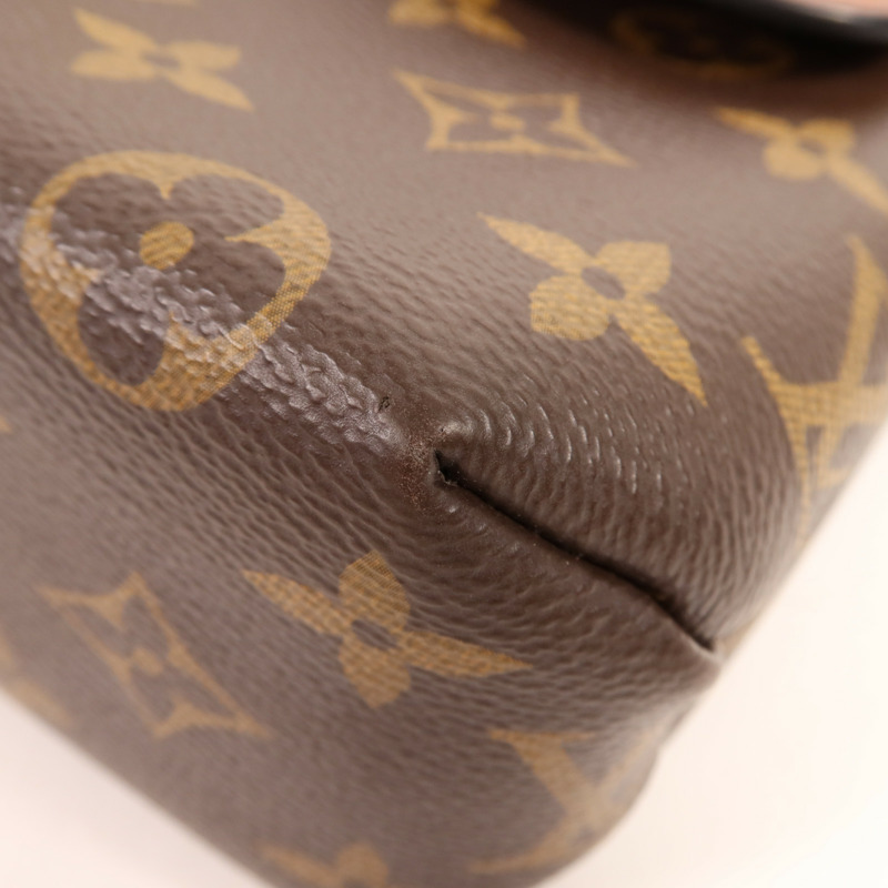 LOUIS VUITTON Monogram Locky BB金扣手挽肩背兩用袋-7