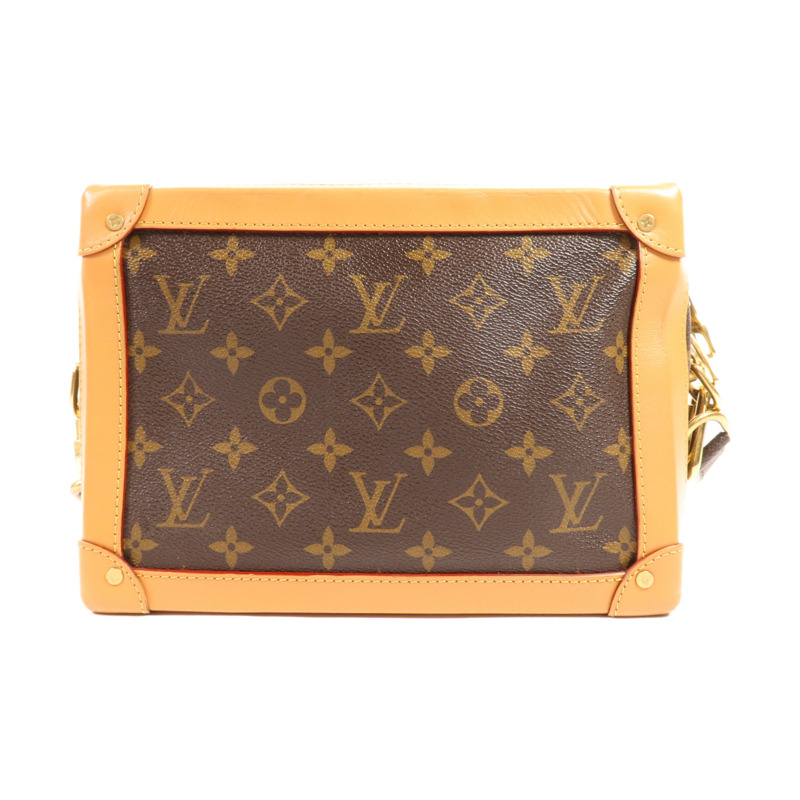 LOUIS VUITTON Monogram Soft Trunk金扣肩背袋-1