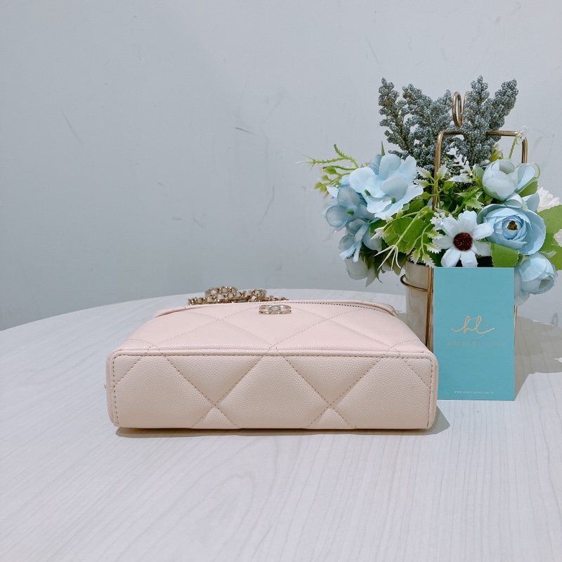 TK1869 CHANEL 香奈兒經典大菱格鏈帶梳妝包包LP VANITY WITH CHAIN BAG CAVIAR-4
