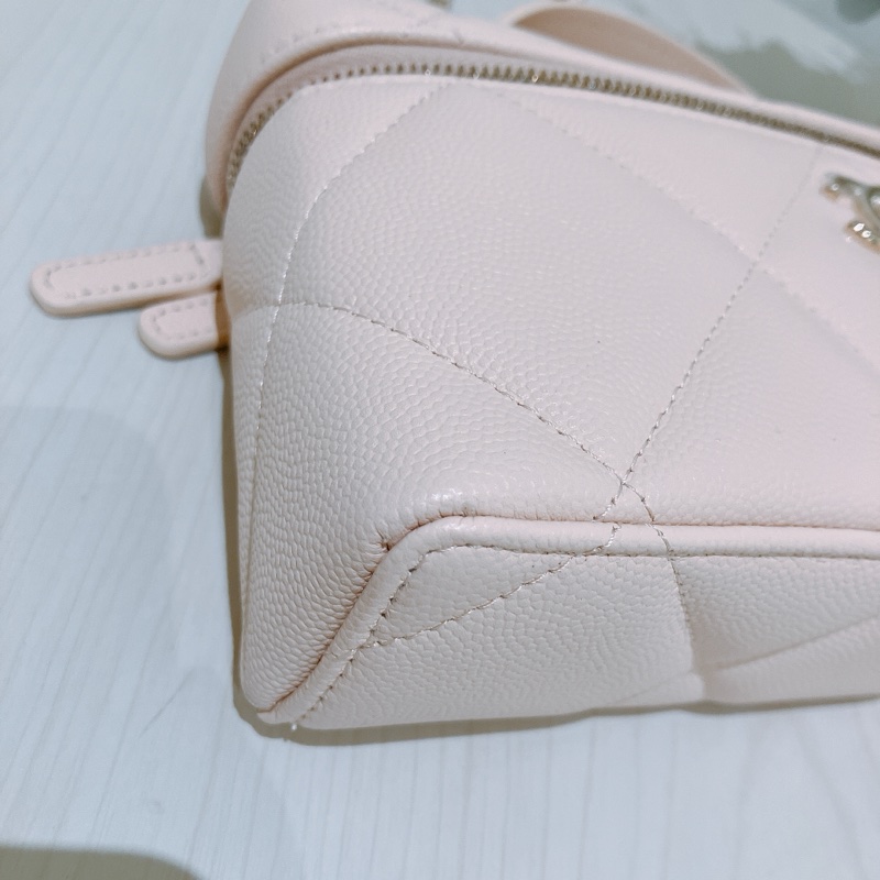 TK1869 CHANEL 香奈兒經典大菱格鏈帶梳妝包包LP VANITY WITH CHAIN BAG CAVIAR-5