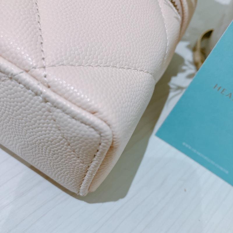 TK1869 CHANEL 香奈兒經典大菱格鏈帶梳妝包包LP VANITY WITH CHAIN BAG CAVIAR-6