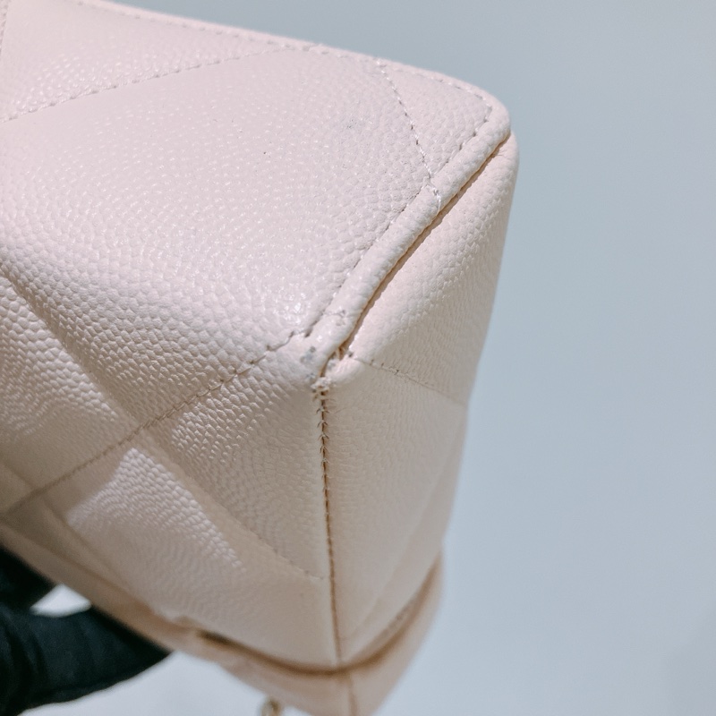 TK1869 CHANEL 香奈兒經典大菱格鏈帶梳妝包包LP VANITY WITH CHAIN BAG CAVIAR-8