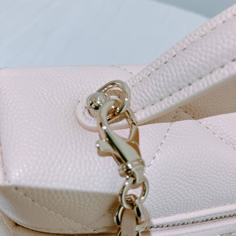 TK1869 CHANEL 香奈兒經典大菱格鏈帶梳妝包包LP VANITY WITH CHAIN BAG CAVIAR-16