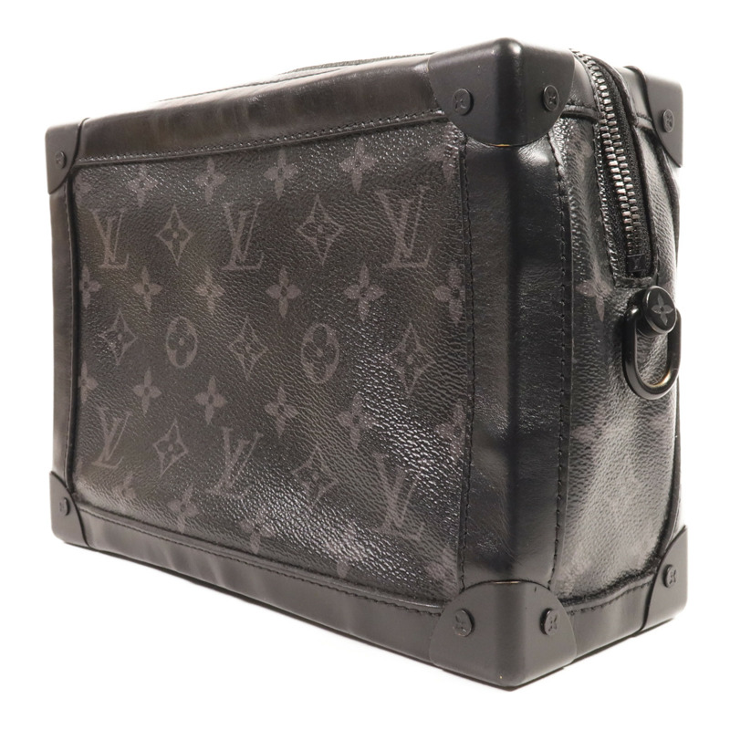 LOUIS VUITTON Monogram Eclipse Soft Trunk肩背袋-2
