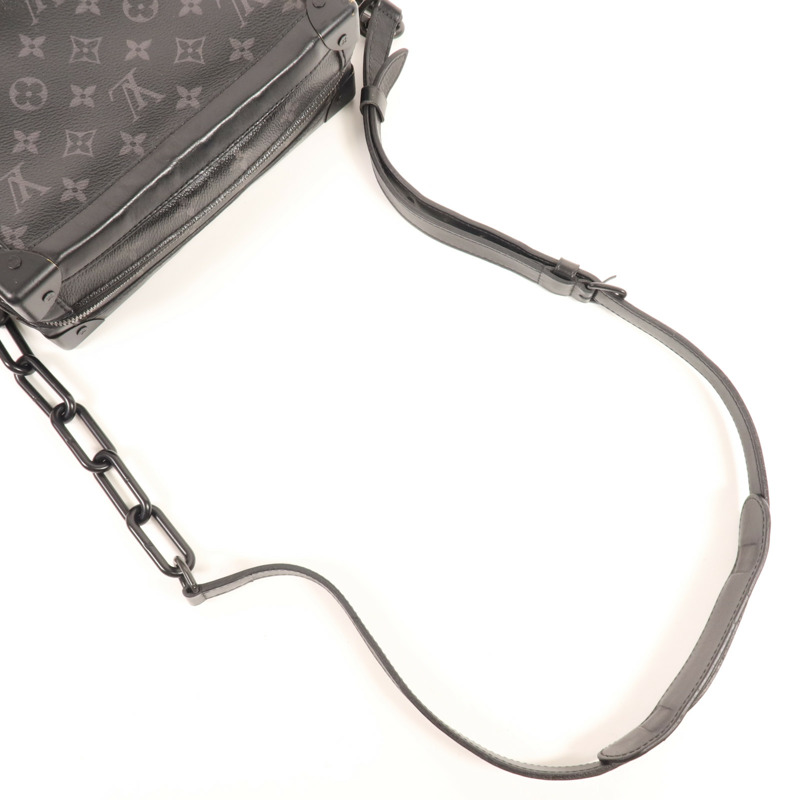 LOUIS VUITTON Monogram Eclipse Soft Trunk肩背袋-7