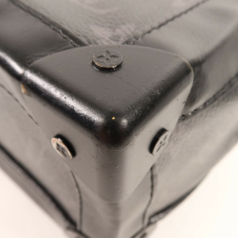 LOUIS VUITTON Monogram Eclipse Soft Trunk肩背袋-8