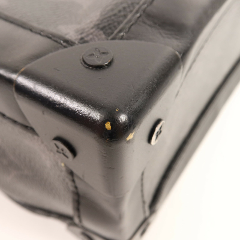 LOUIS VUITTON Monogram Eclipse Soft Trunk肩背袋-9