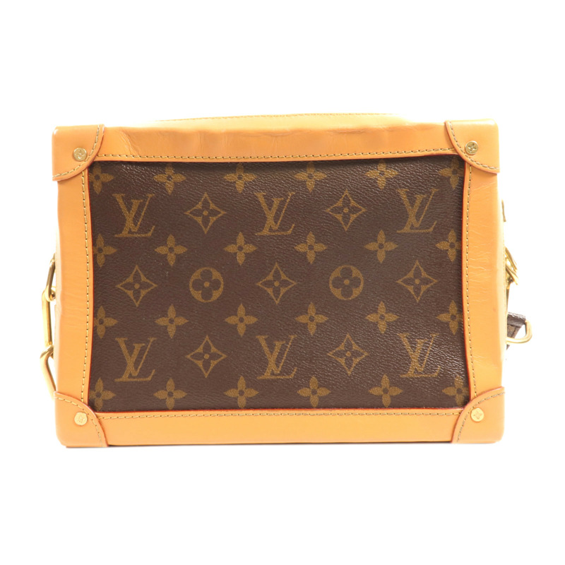 LOUIS VUITTON Monogram Soft Trunk金扣肩背袋-1
