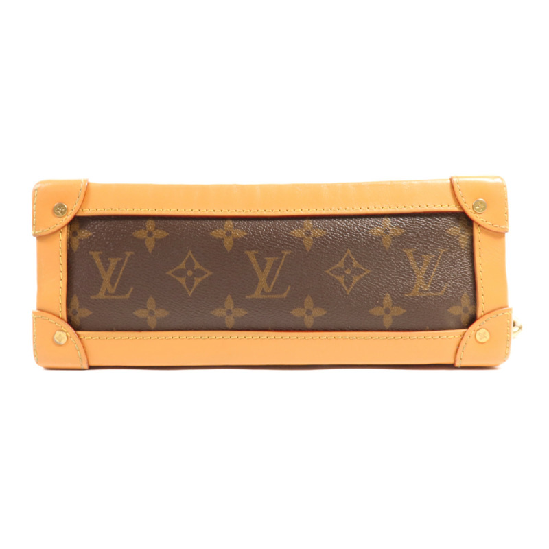 LOUIS VUITTON Monogram Soft Trunk金扣肩背袋-3
