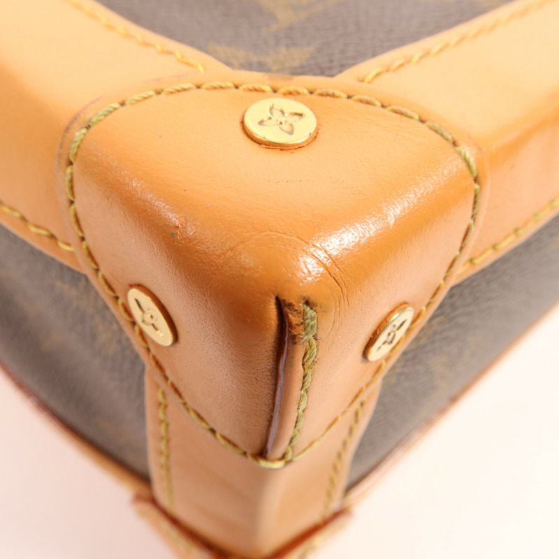 LOUIS VUITTON Monogram Soft Trunk金扣肩背袋-9