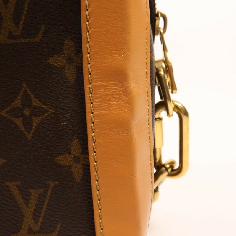 LOUIS VUITTON Monogram Soft Trunk金扣肩背袋-15