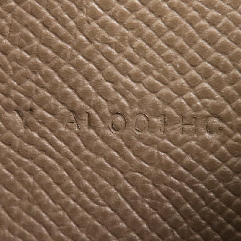 HERMES Epsom皮革Bearn Card Case金扣卡片套Etain-6