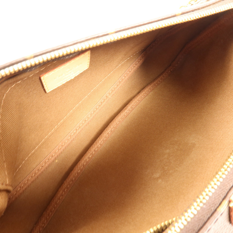 LOUIS VUITTON Monogram Multi Pochette Accessoires金扣手挽肩背兩用袋-4