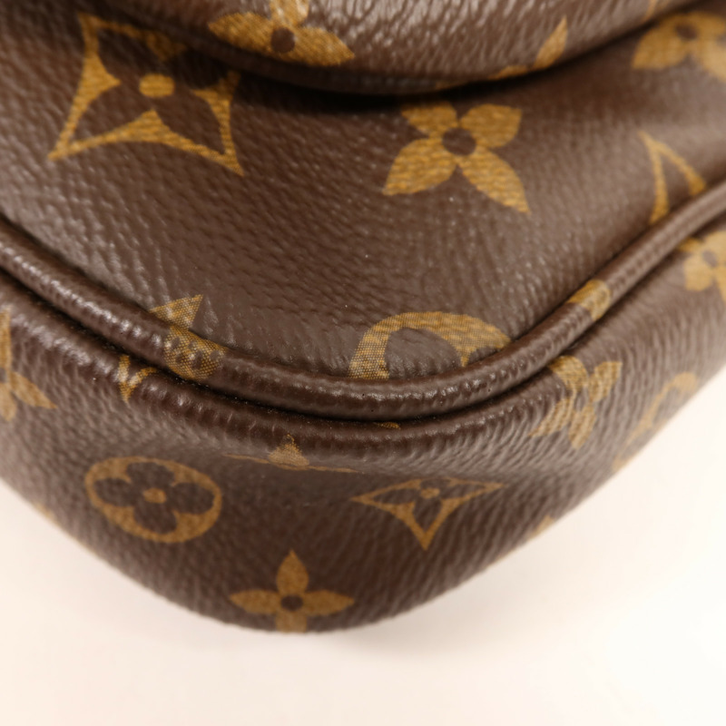 LOUIS VUITTON Monogram Multi Pochette Accessoires金扣手挽肩背兩用袋-9