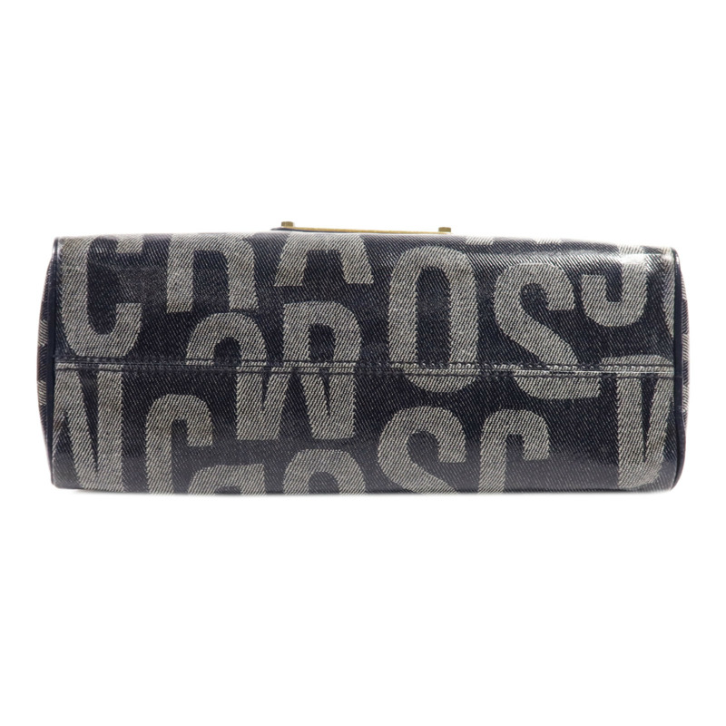 MARC BY MARC JACOBS 塗層帆布Pouch金扣手拿包-3