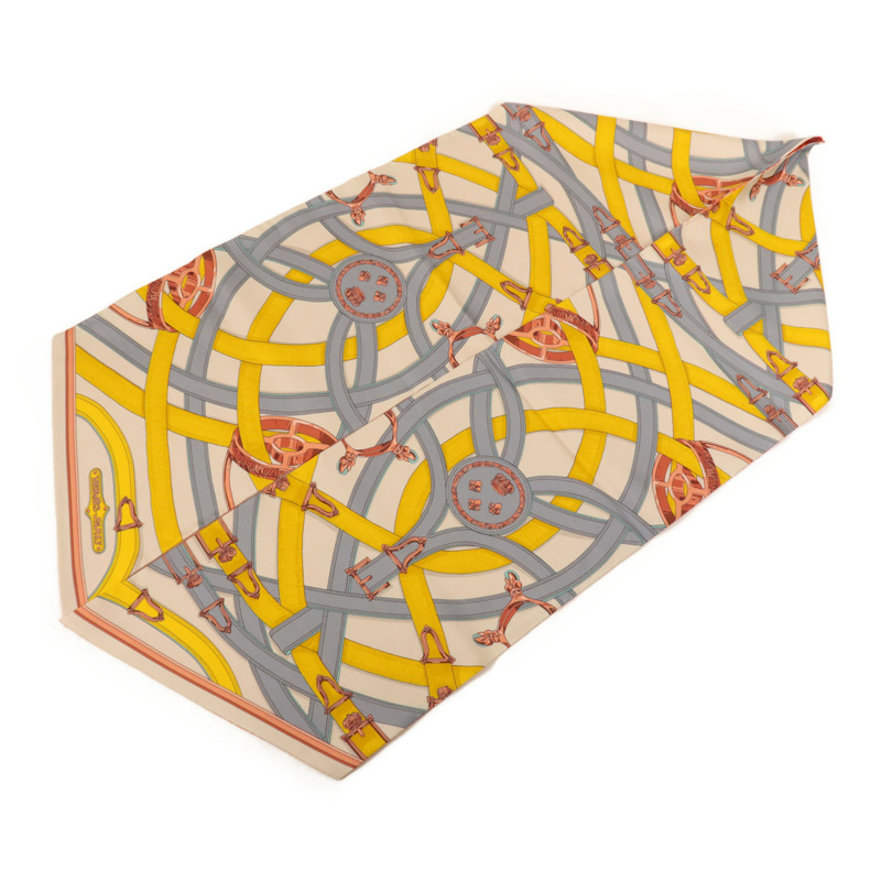 HERMES 絲質Maxi Twilly絲巾-2