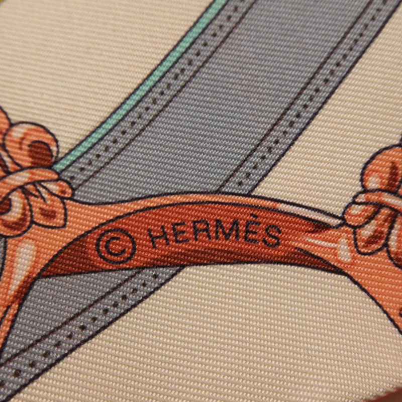HERMES 絲質Maxi Twilly絲巾-5