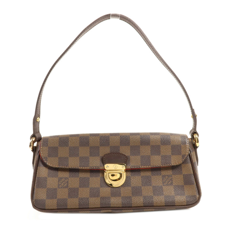 LOUIS VUITTON Damier Ravello PM金扣肩背袋-0