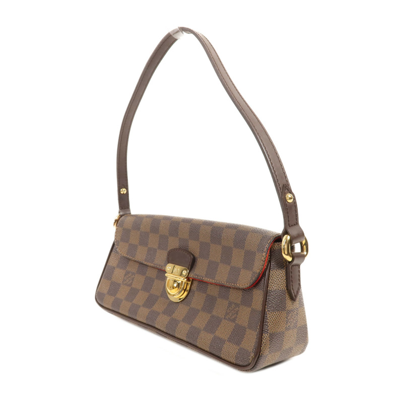 LOUIS VUITTON Damier Ravello PM金扣肩背袋-2